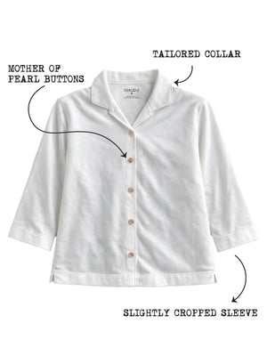 Button Down · Cloud Dancer