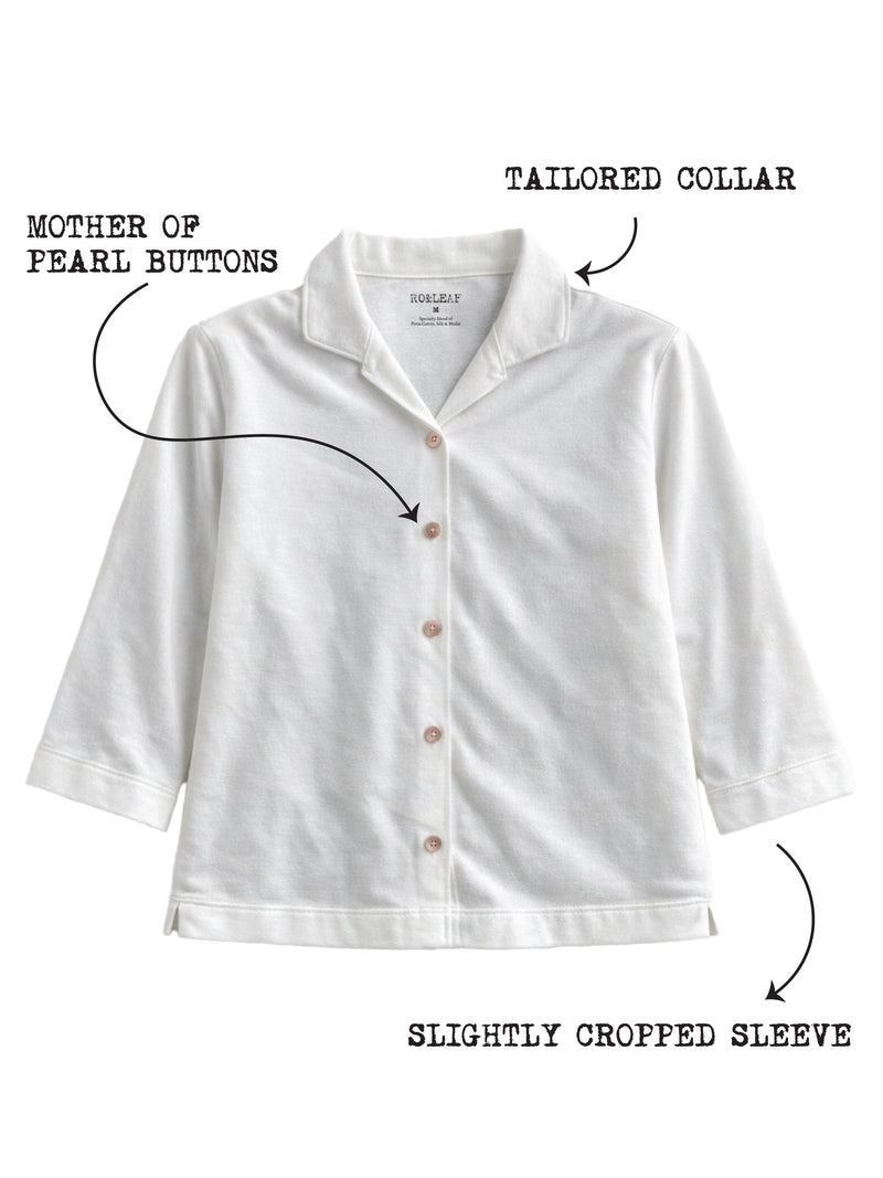 Button Down · Cloud Dancer